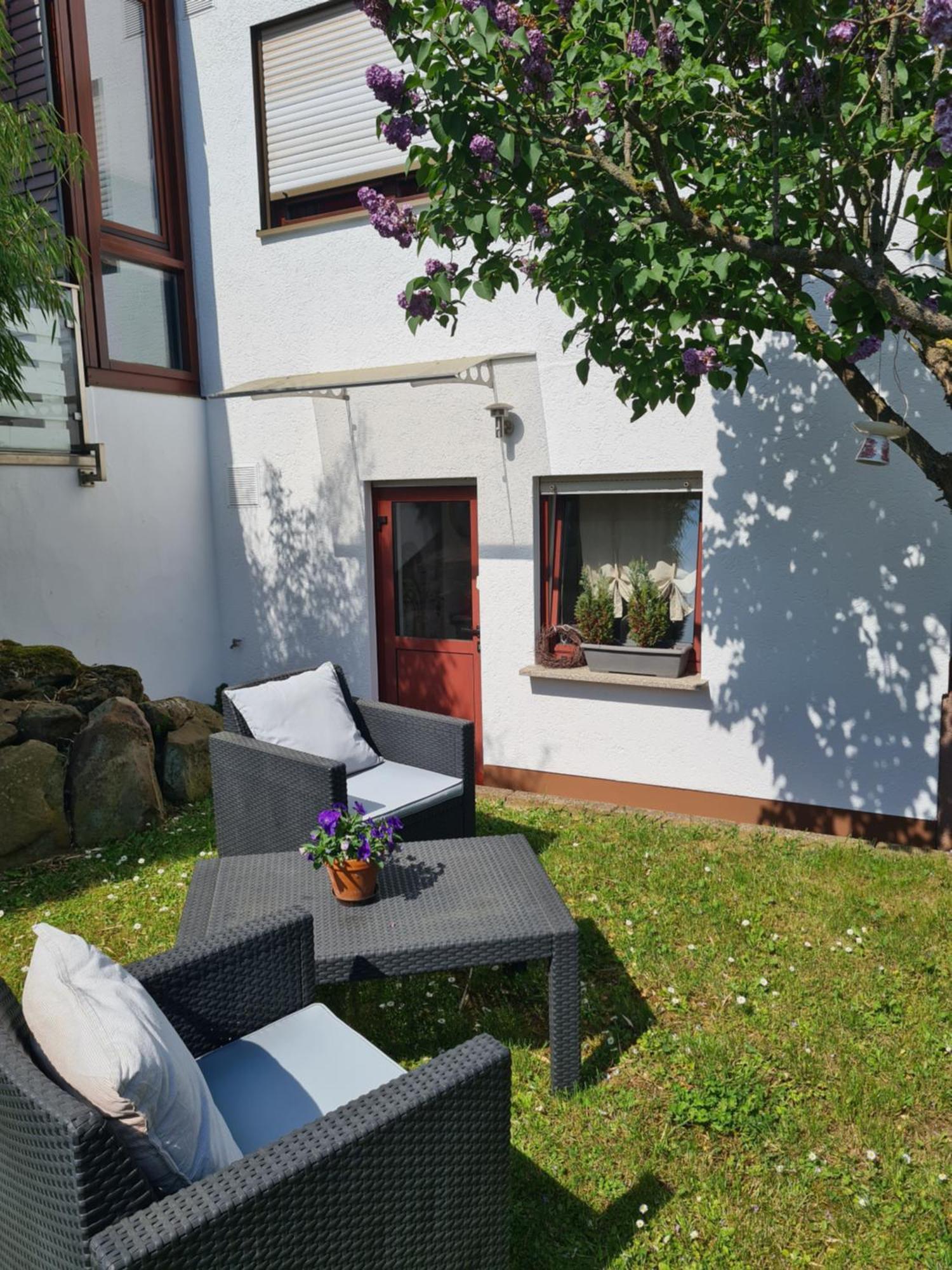 Ferienwohnung Rote Tuer - Landleben Pur! 키르하인 외부 사진