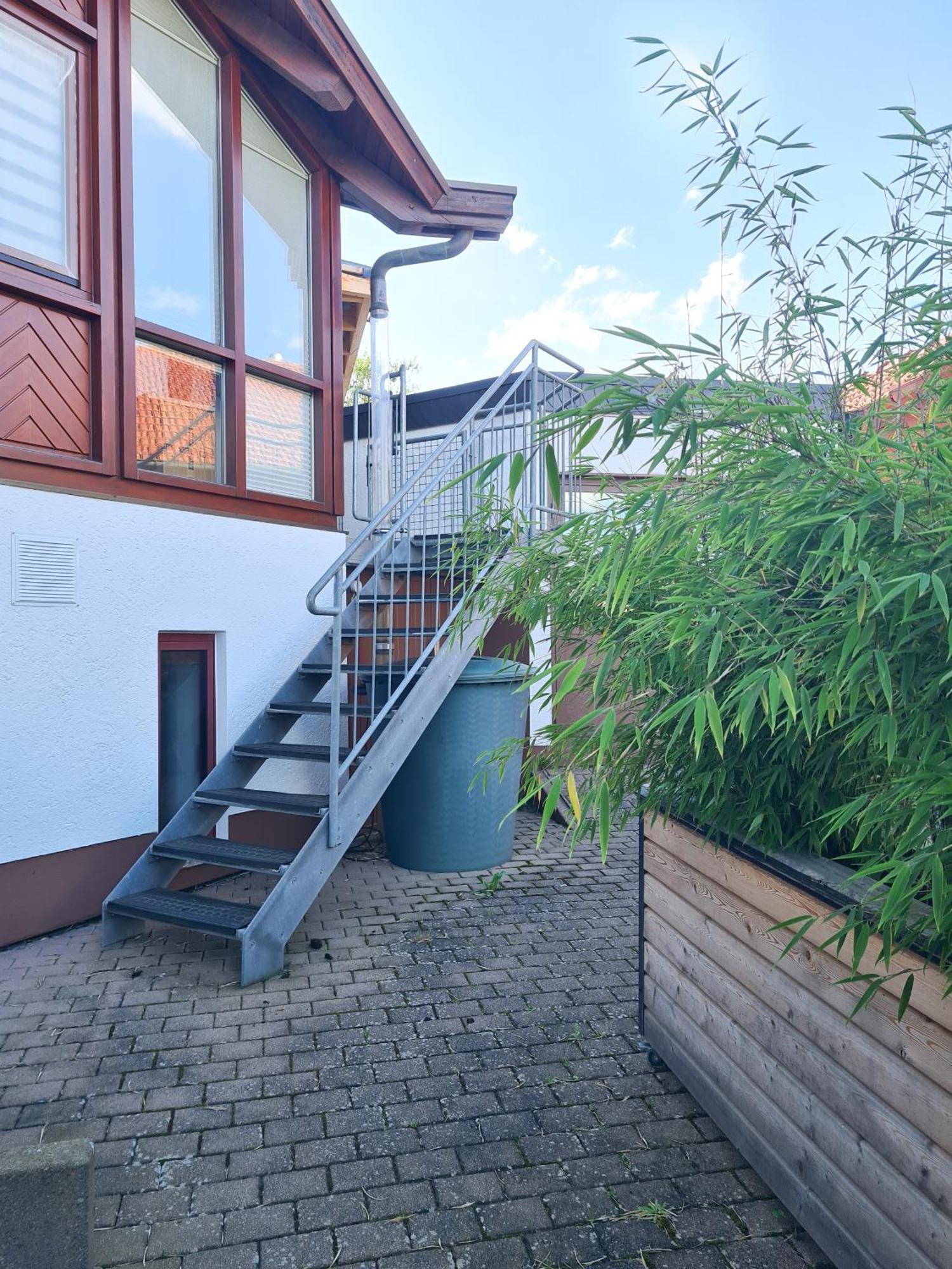 Ferienwohnung Rote Tuer - Landleben Pur! 키르하인 외부 사진