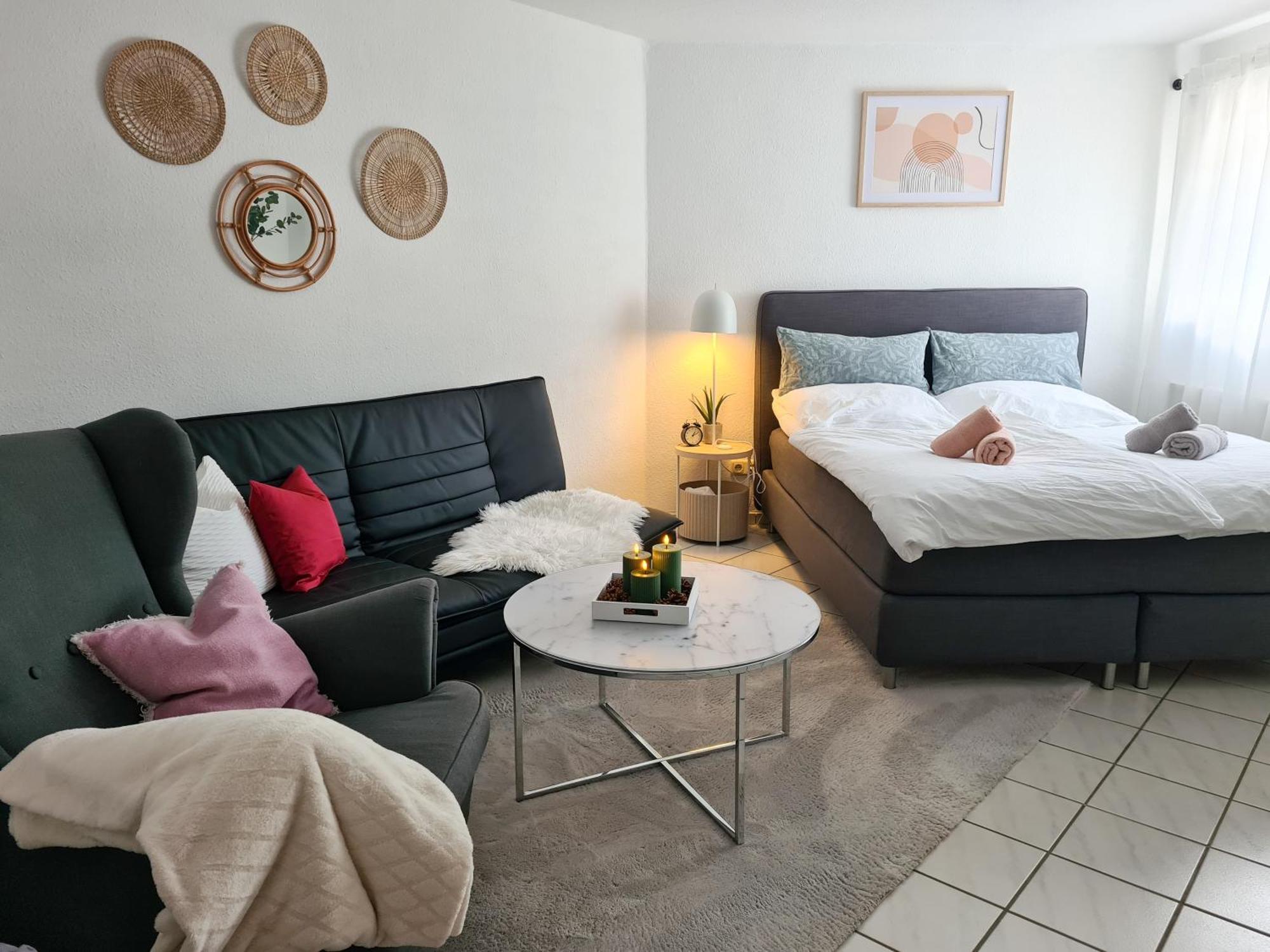 Ferienwohnung Rote Tuer - Landleben Pur! 키르하인 외부 사진