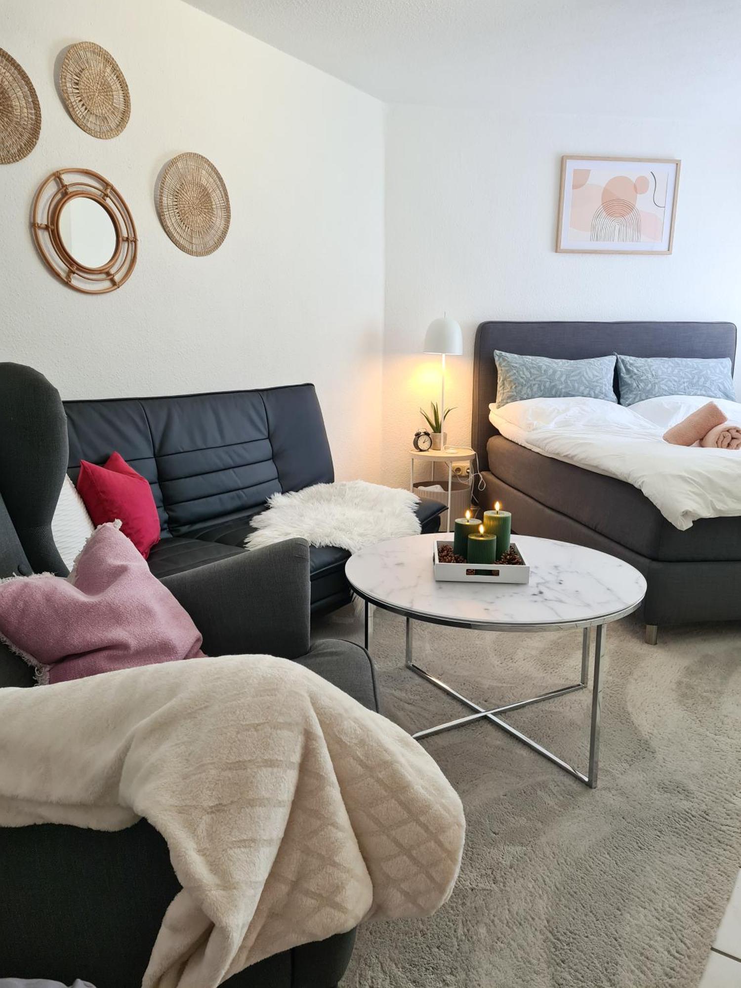 Ferienwohnung Rote Tuer - Landleben Pur! 키르하인 외부 사진